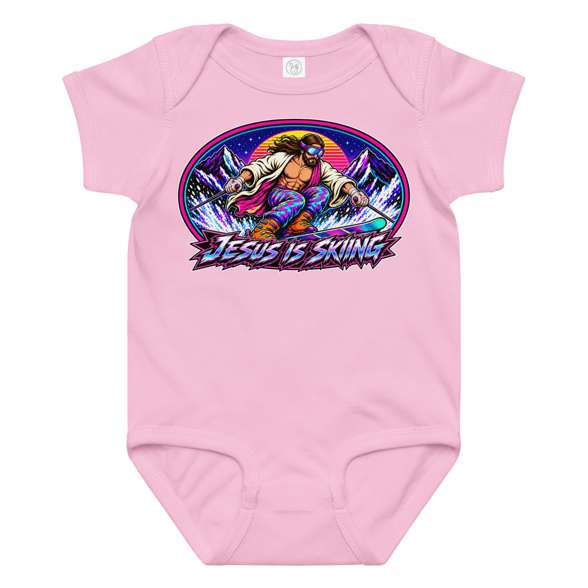 Medallion - Baby jersey bodysuit - Image 2