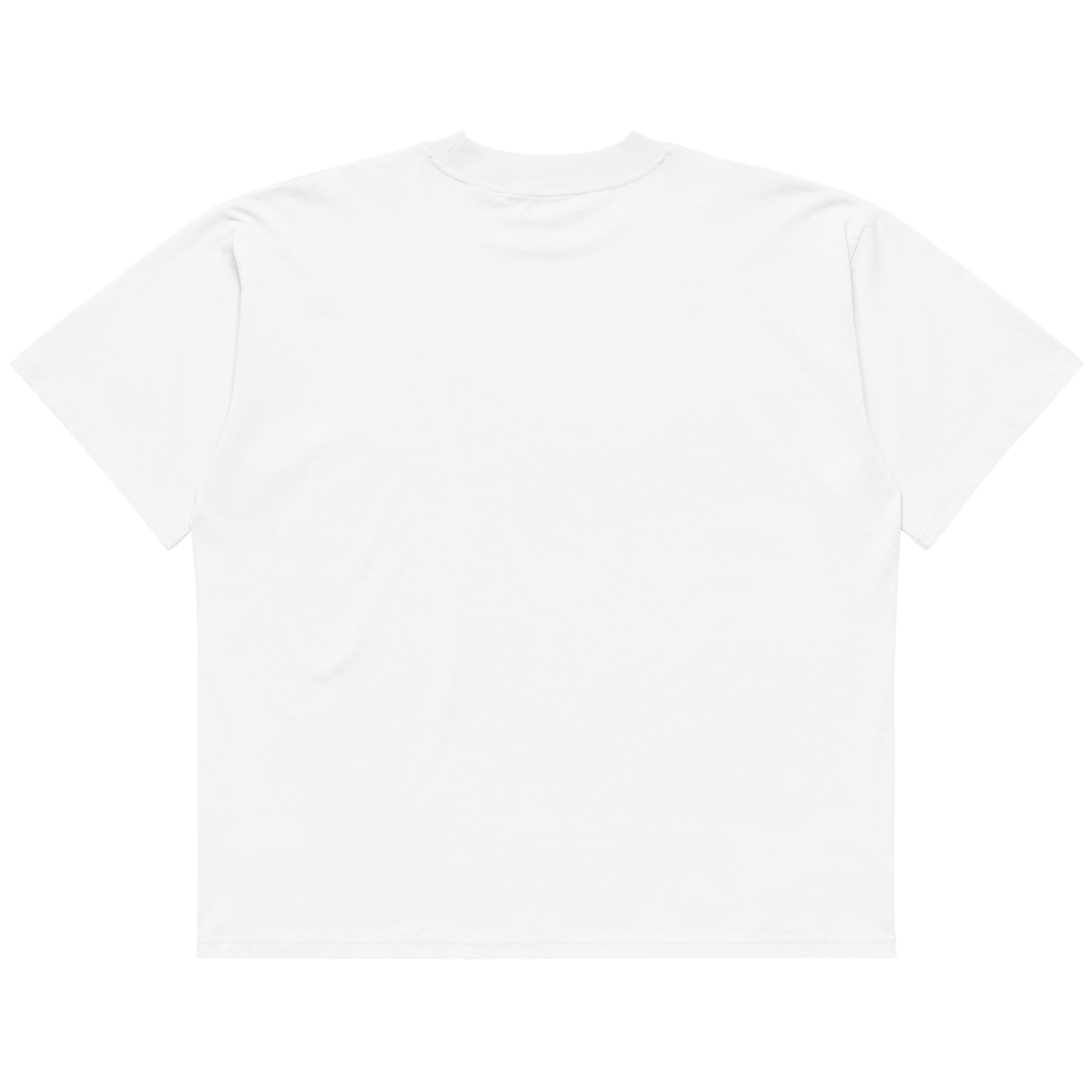 MEDALLION – t-shirt – White, Back view | Jesus Is Skiing