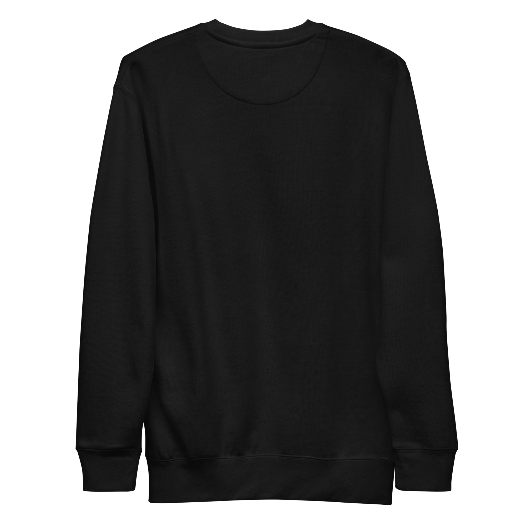 GOGGLES – Sweatshirt – Black, Back view | Jesus Is Skiing