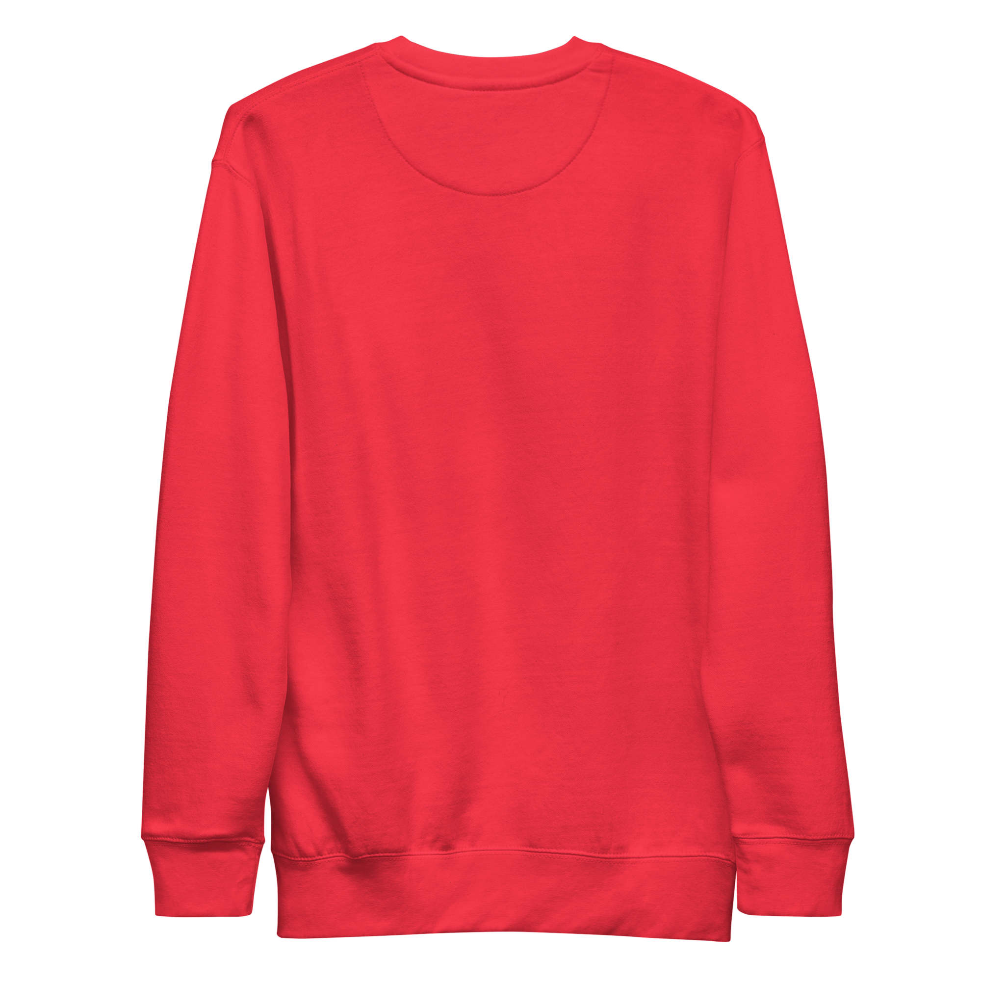 GOGGLES – Sweatshirt – Team Red, Back view | Jesus Is Skiing