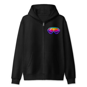 Medallion-Back - Full Zip Hoodie